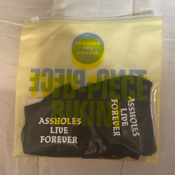 Assholes live forever bikini ONE SIZE - Picture 2 of 3